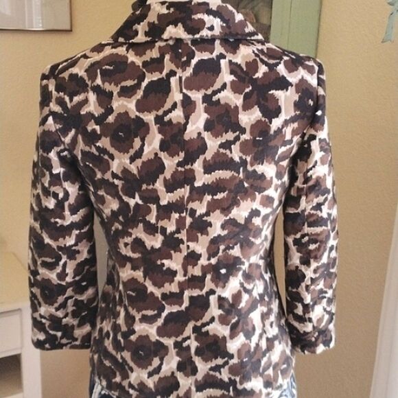 Talbots Animal Print Jacket - Picture 5 of 10